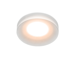 Встраиваемый точечный светильник MR16 Ambrella TN135 WH/FR белый/матовый