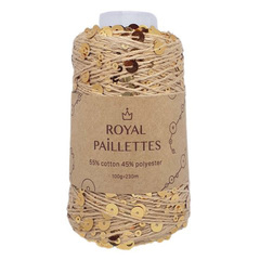 Royal Paillettes (5 - бежевый золото)