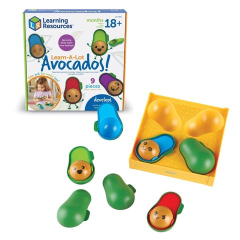 Развивающая игрушка Эмоции с авокадо (9 элементов) Learning Resources, арт. LER6806