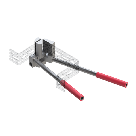 Инструмент для гибки шины сантехнической Termoclip (шиногиб)