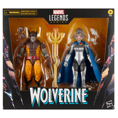 Фигурки Marvel Legends Wolverine 50th Anniversary: Wolverine and Lilandra Neramani