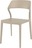 Стул пластиковый Snow бежевый