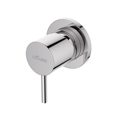Cezares LEAF-DIM-L-GM Встраиваемый однорычажный смеситель на 1 выход, исполнение Gunmetal PVD