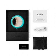 Инновационный симулятор орального секса Lelo Ora 3, бирюзовый, 8х4.3 см