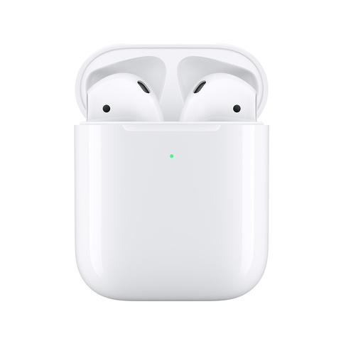 Наушники Apple AirPods 2 с возможностью беспроводной зарядки