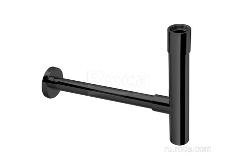 Сифон для раковины 1 1/4" Titanium black Totem Roca 5064031CN