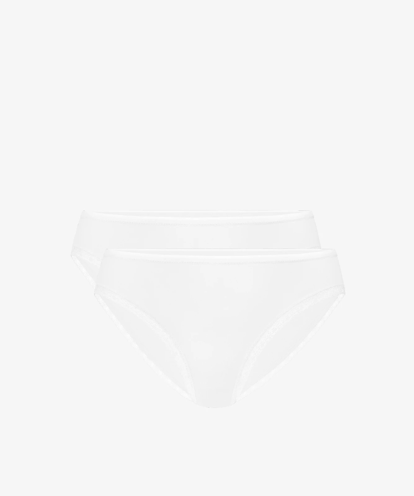 

Трусы женские спорт Atlantic, набор из 2 шт., модал, светлый экру, Basic 2BLP-054