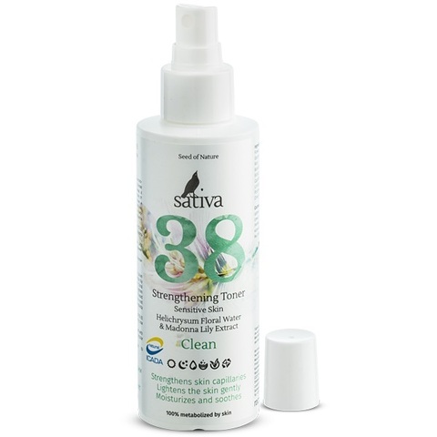 Тоник укрепляющий №38 для чувствительной кожи | Sativa