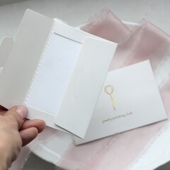 Салфетка для ухода за украшениями, микрофибра, И022