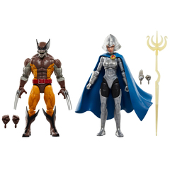 Фигурки Marvel Legends Wolverine 50th Anniversary: Wolverine and Lilandra Neramani