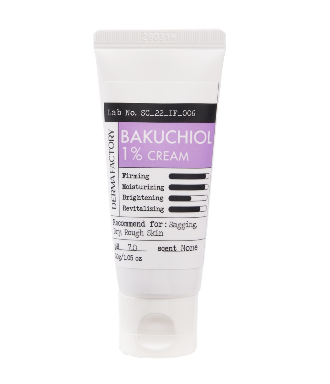 Антивозрастной крем для лица с бакучиолом Derma Factory Bakuchiol 1% Cream 30 гр