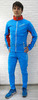 Детские лыжные разминочные брюки NordSki Premium Blue