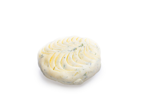 Масло сливочное с чесноком и зеленью "Муслим"~200г