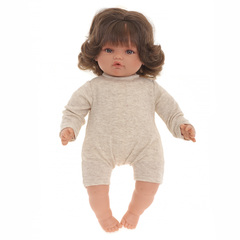 Munecas Antonio Juan Кукла озвученная Иса с шарфом, 42 см, плачет, м/н (16175)