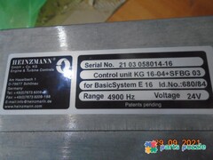 Контроллер, 24V / CONTROLLER Heinzmann KG 16-04+S+SFBG 03 for Basic System E16 АРТ: 680/84