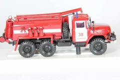 ZIL-131 AVP-2M 8T311 Air-foam extinguishing Fire department № 38 Leningrad LOMO-AVM 1:43