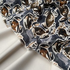 плательная ткань светло-бежевая фото