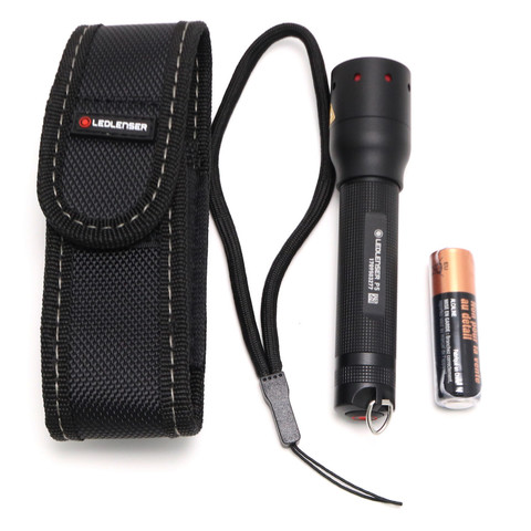 Фонарь ручной Led Lenser P5, светодиодный, чёрный, AA x 1 (8405)
