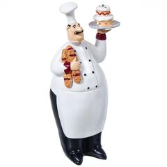 Фигурка декоративная Повар, 30 см, Y4-3712