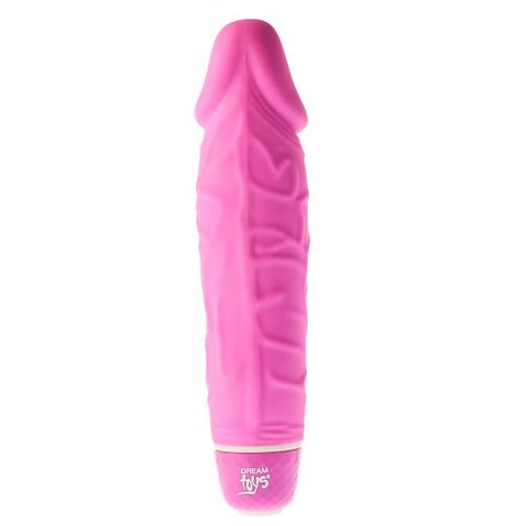 Розовый вибратор-реалистик Classic Mini Vibe - 16 см. - Dream Toys Vibes of Love 21829