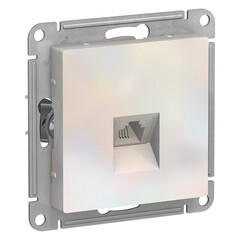 РОЗЕТКА тел. RJ11, мех, жемчуг  ATN000481