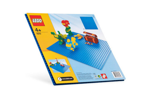 Lego Игрушка Синяя строительная пластина (620)