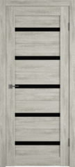 Дверь Atum 7 / Lin Vellum / Black Gloss / Владимирские двери