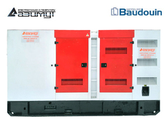 Дизельный генератор Азимут АД-360С-Т400-1РКМ9 Baudouin в кожухе