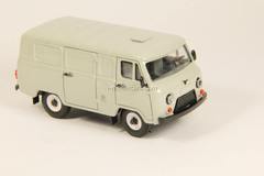UAZ-3741 van grey Agat Mossar Tantal 1:43