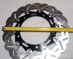 Передние тормозные диски ARASHI для KAWASAKI NINJA 650 / EX 650 ABS / Z 650 ABS 17-22 г.в. Черный