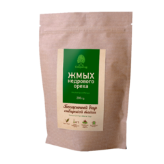 Жмых ядра кедрового ореха / дой пак / 200 г / Сибирский кедр