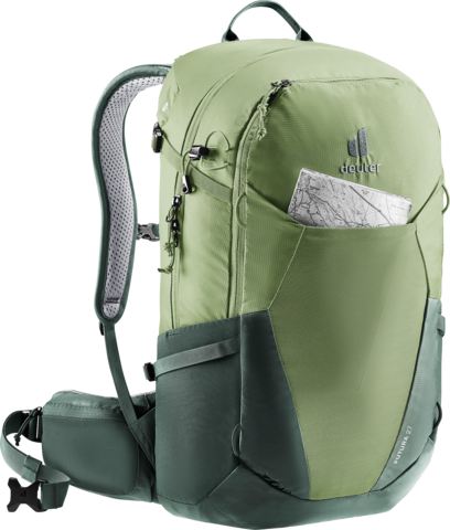 Картинка рюкзак туристический Deuter Futura 27 Grove/Ivy - 9