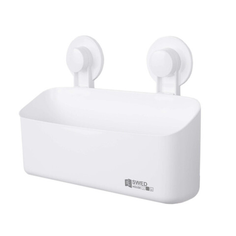 Корзина для мелочей, материал: пластик, белый