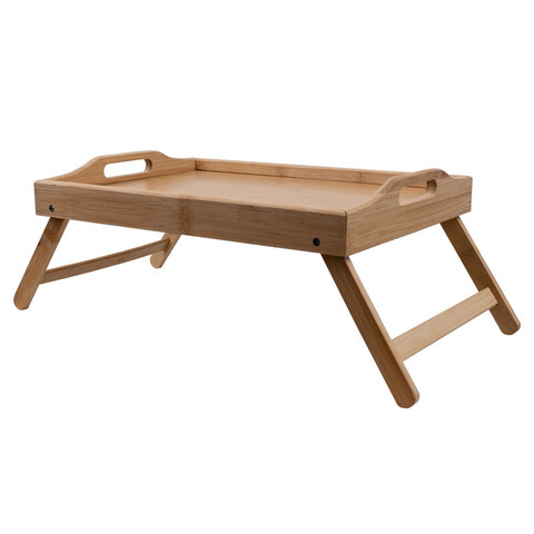 Поднос на ножках BAMBOO BED TRAY TABLE, материал: бамбук, разм.: 40,1 * 27,9 см