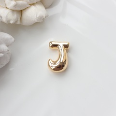 Подвеска буквы J позолота, 20 мм, 1 шт, П1090