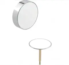 Geberit 150.300.KJ.1 150.300.KJ.1 Декоративный комплект d52, для слива-перелива для ванн с поворотным механизмом. белый, глянцевый хром фото
