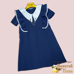 Платье школьное д (8-12) 250625-G810