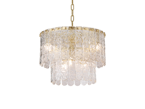 Подвесная люстра Newport DAISY 8370/30 C brass, М0070729