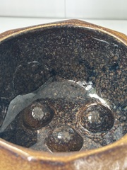 Фарфоровая чаша для бритья 