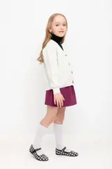 кардиган  для девочки  КВ 30133/ш/молочный