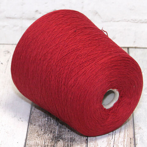 Кашемир FILATI NATURALI ECO CASHMERE 3/18 темно-красный