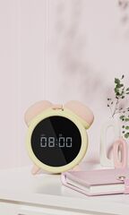 Умный стимулятор-будильник Naughty Clock с вакуумной стимуляцией и вибрацией - 