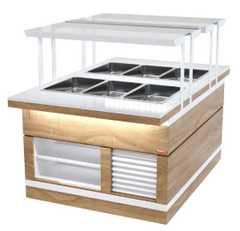 Мармит для вторых блюд сдвоенный REFETTORIO ШС Filin RBN33HST-КК