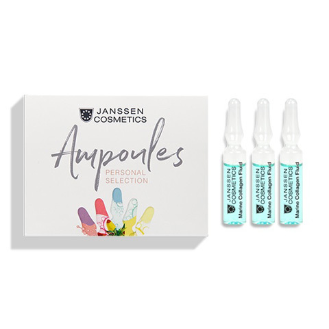 Janssen Ampoules: Укрепляющий лифтинг-концентрат с морским коллагеном (Marine Collagen fluid)