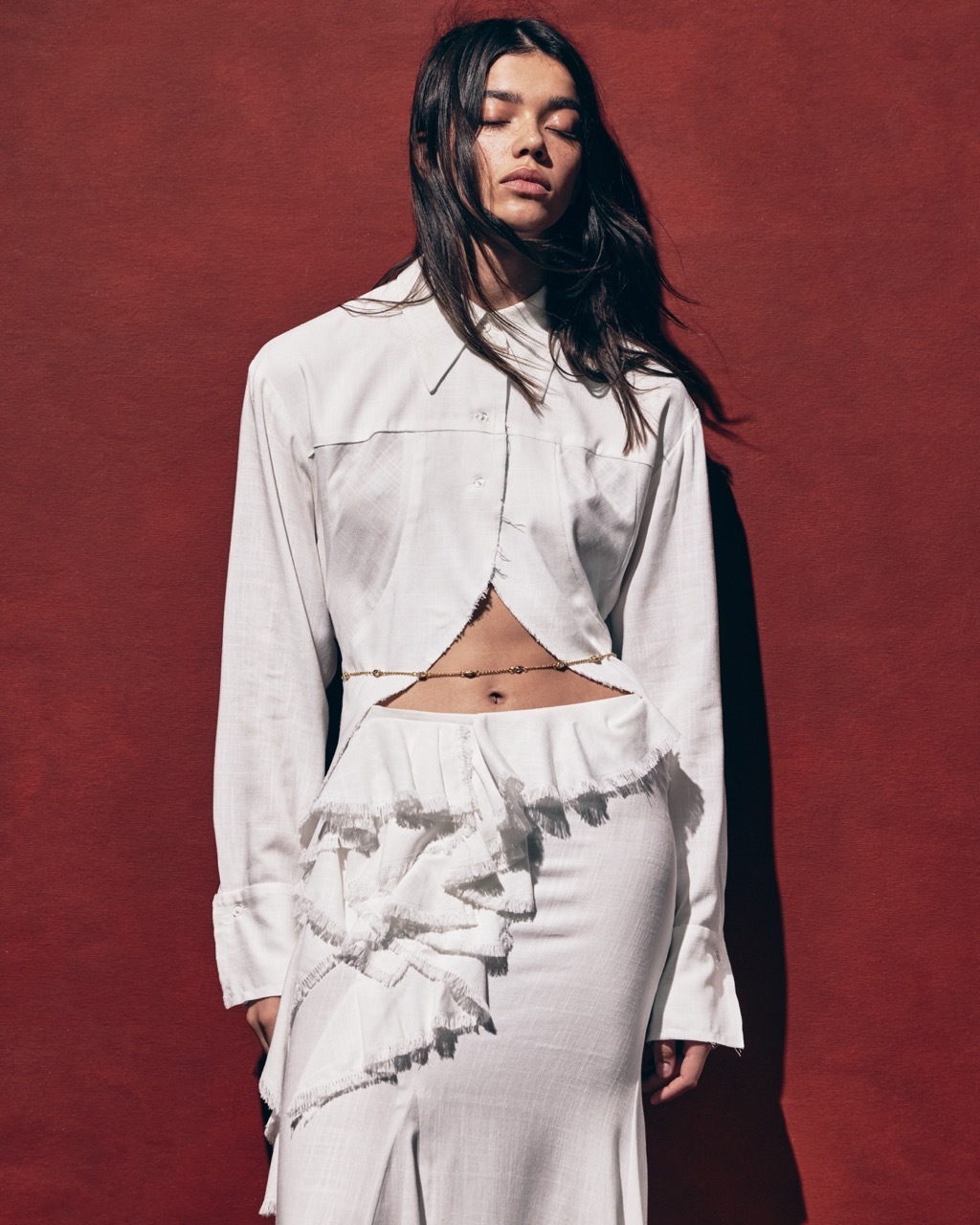 Рубашка изо льна