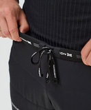 Премиальный костюм для лыж и зимнего бега Nordski Hybrid Pro 2.0 White/Black мужской
