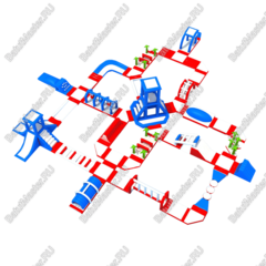Аквапарк "Морские развлечения 2" 50*35*4 м