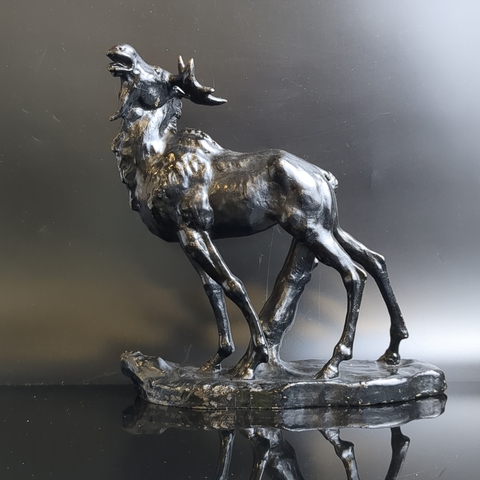 Лось. Чугунное литьё. СЧЛЗ. Свердловск. СССР