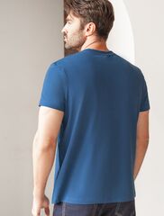 Футболка из премиального хлопка с авторским принтом  U49.045 (122191)