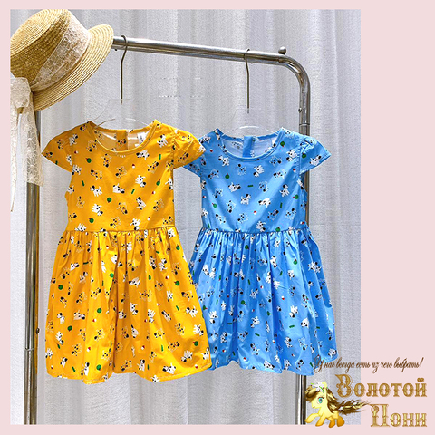 Платье хлопок д (2-6) 260328-PL25613